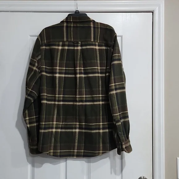 ORVIS Men’s Heavyweight Two Pocket Long Sleeve Flannel Button Down - Medium - Picture 5 of 5
